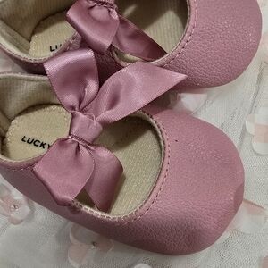 Lucky Brand Blush Pink Baby Ballet Shoes
